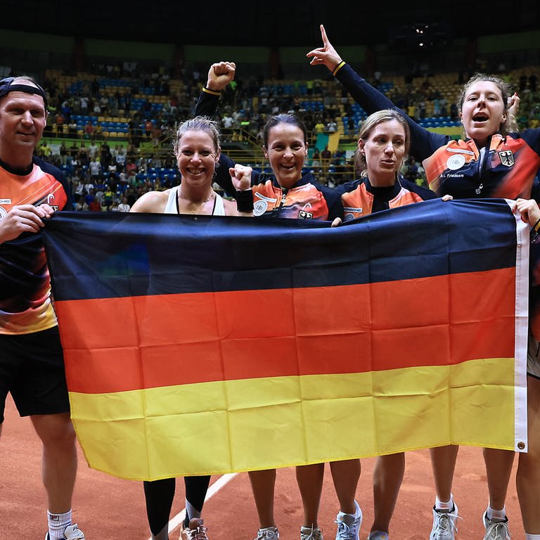 Die deutsche Mannschaft hat sich für die Finals des Billie Jean King Cups qualifiziert (Foto: Getty Images for ITF)