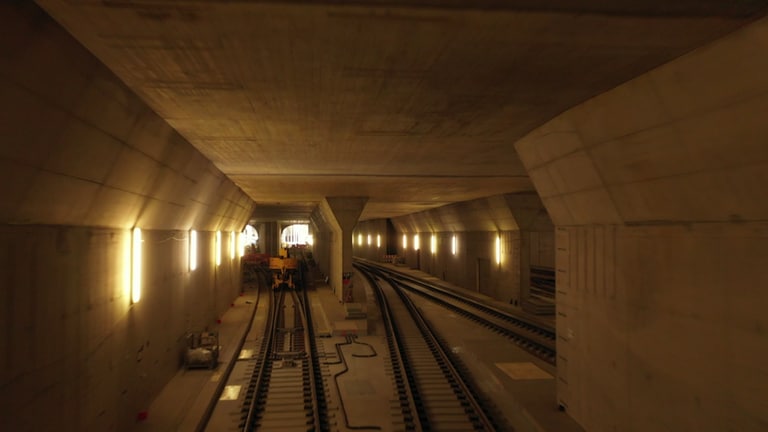 Knapp 60 Kilometer Tunnel gehören zum Projekt Stuttgart 21.